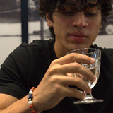 Lapis Stone, Green Agate, Turquoise Paste, Blue Sunstones, Paesina Stone, Gold-Plated Hematite Cubes