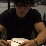 Blue Banded Agate embroidery