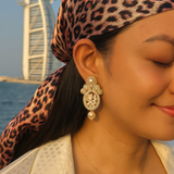 Duchessa Collection - Sardonyx Shell Cameo from the centuries-old artisan jewelry tradition of Torre del Greco (Naples) in coral craftsmanship, Freshwater Beads, Freshwater Pearls, Silver Beads