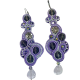 Carlotta Earrings — Violet Symphony Collection