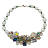 Silfide Multicolor Collection – Agate & Swarovski Necklace