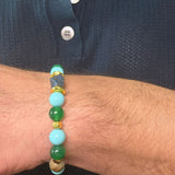 Sir Luxury – Lapis & Green Agate Blend